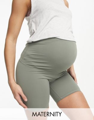 Cotton:On Maternity activewear short leggings in grey - ASOS Price Checker