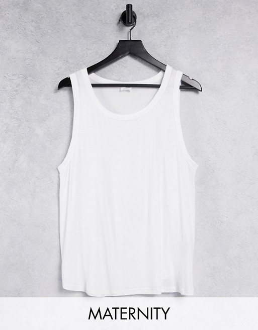 Cotton:On Maternity everyday tank in white