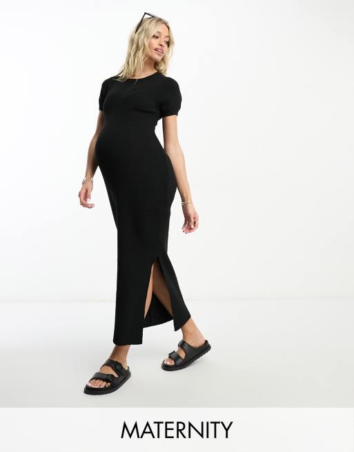 Maternity t shirt maxi dress best sale