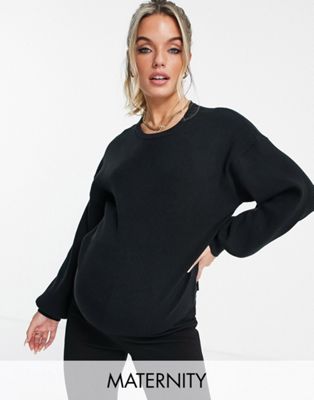 Cotton:On Maternity pullover in black