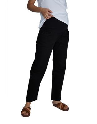 Cotton:On Maternity straight leg stretch jeans in black - ASOS Price Checker