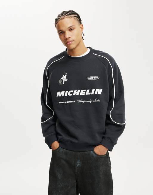 Cotton:On Michelin box fit crew in black