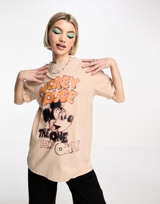 Cotton:On Mickey Mouse oversized t-shirt in multi - ASOS Price Checker