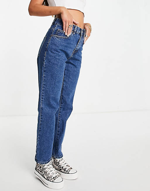 Cotton:On mom jeans in mid wash blue