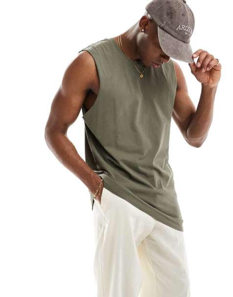 Cotton:On Muscle fit T-shirt in green - view 1