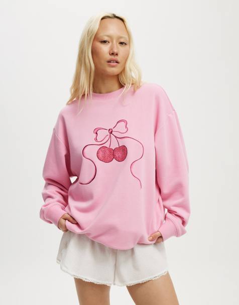 Cotton:On Novelty sleep fleece in pink - view 1
