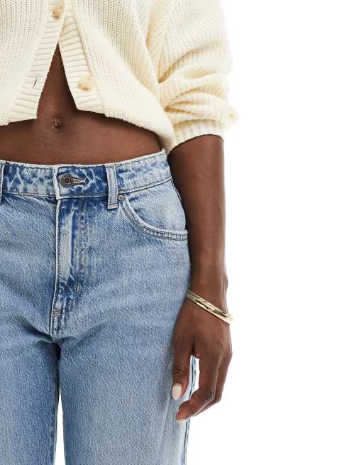 Cotton:On Original straight jean in mid blue, 5 of 5