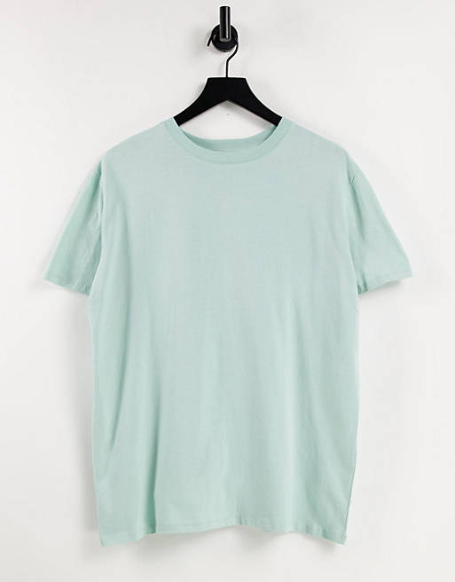 Cotton:On oversized dad tee in blue | ASOS