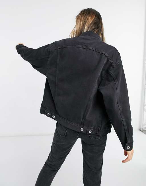 Cotton on oversized denim hot sale jacket