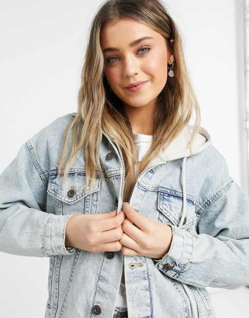 Cotton on store oversized denim jacket