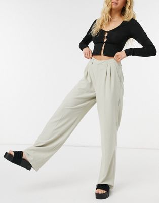 Cotton:On oversized pleated pants in 