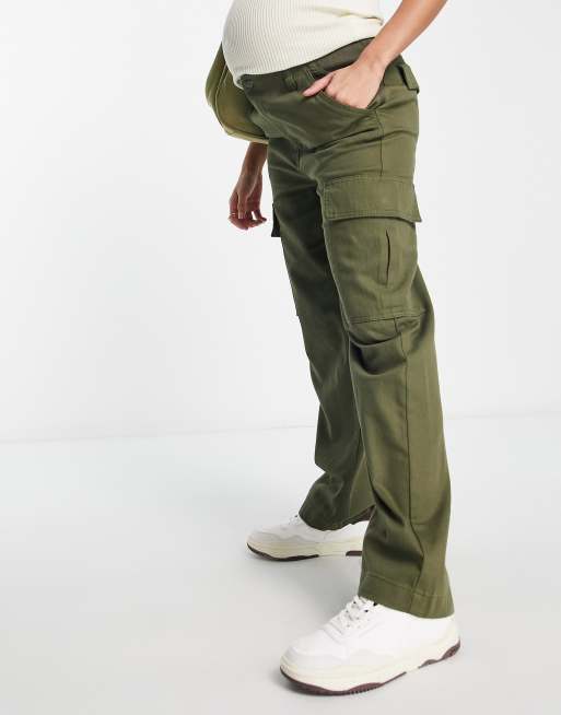 Cotton:On - Pantalon cargo de grossesse - Kaki