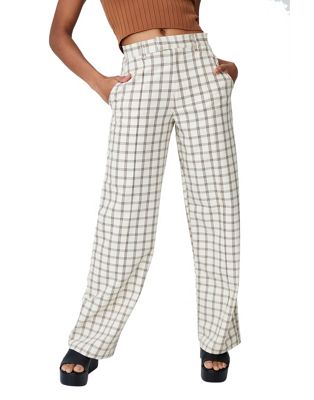 Pantalons et leggings Cotton:On - Pantalon large à carreaux
