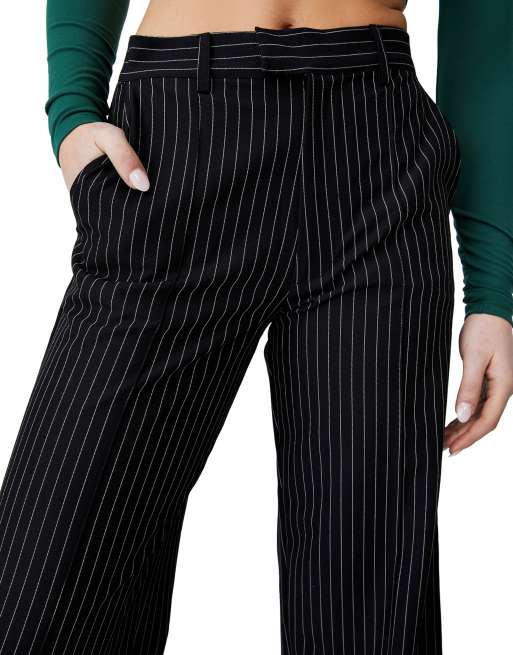 Cotton on store striped pants