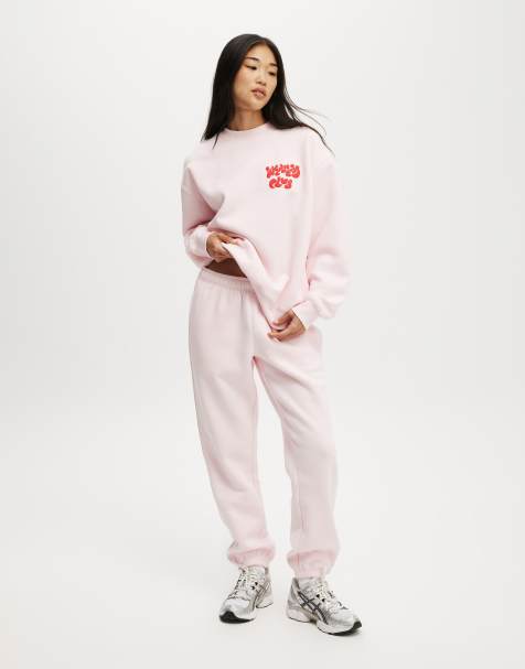 Cotton:On Plush essential gym sweatpant in pink - view 1
