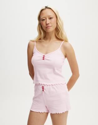 Cotton:On Pointelle rose cami in french fairytale-Pink