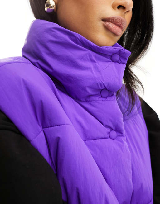 Mauve hotsell puffer vest