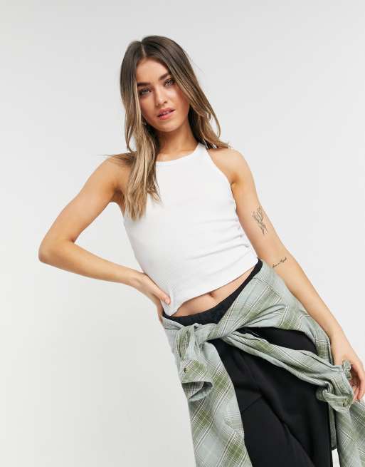 Asos racerback sales tank