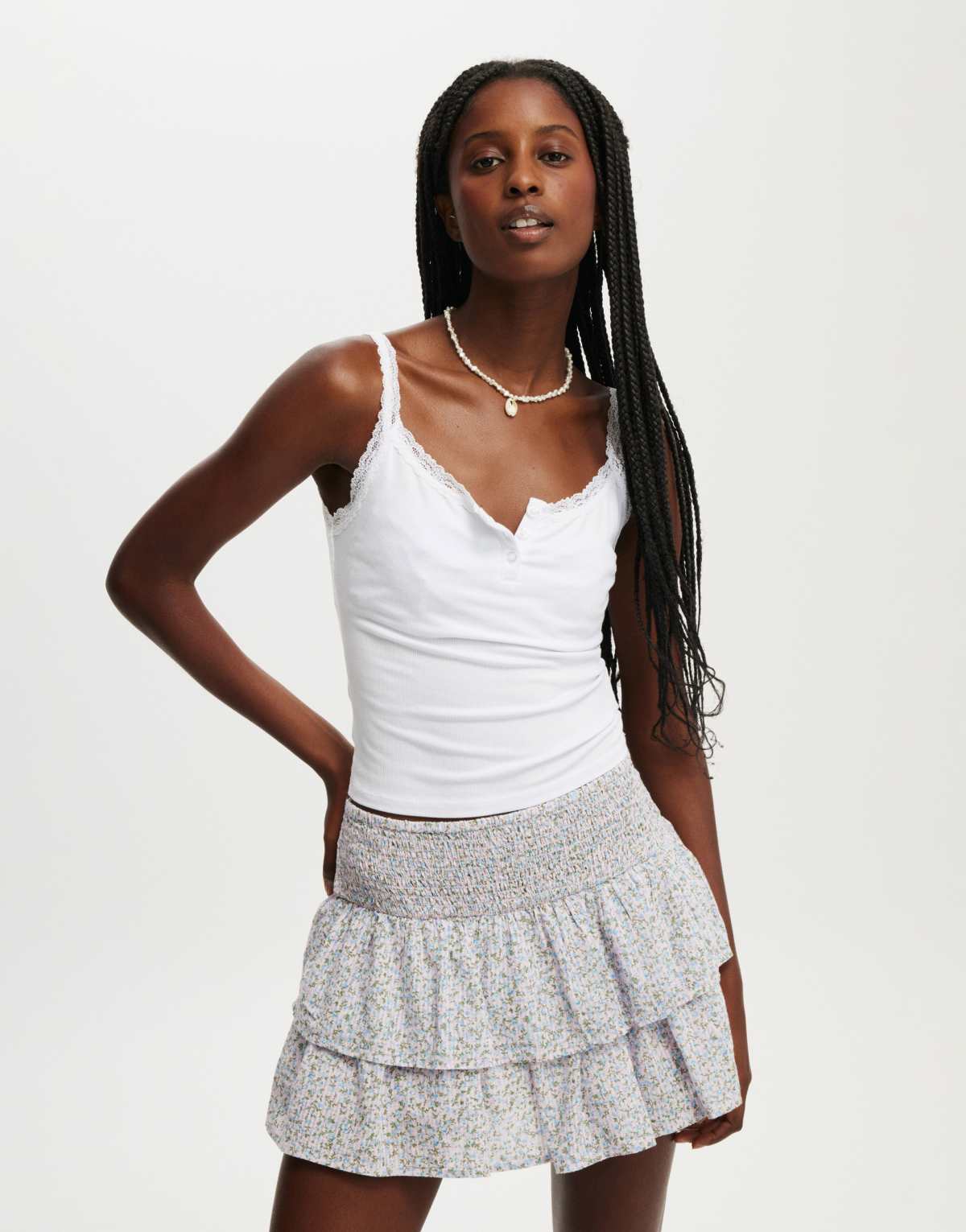 Cotton:On Rara skort in pink