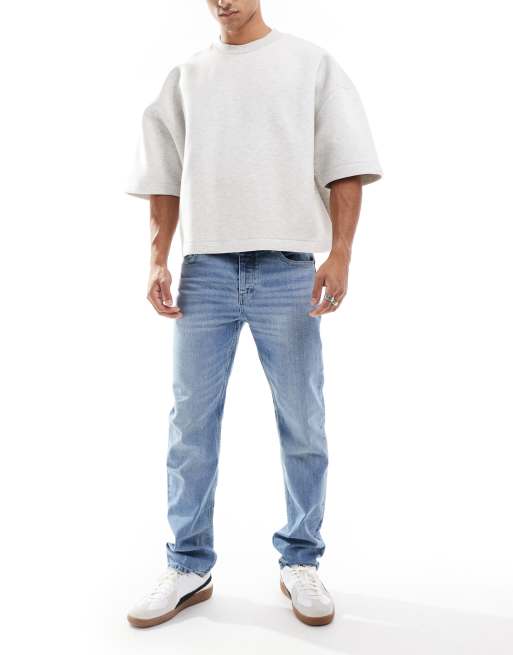 Cotton:On Regular straight jean in blue