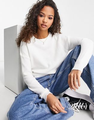 Cotton:On relaxed jumper in white