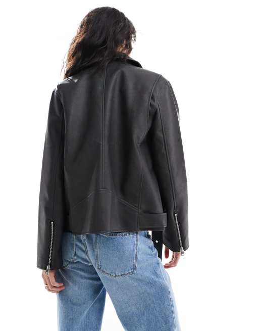 Biker jacket cotton on best sale