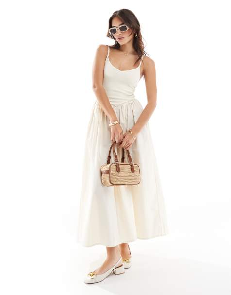 Cotton:On Romee maxi dress in buttermilk  - view 1