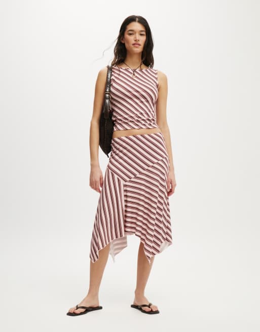 Cotton:On Sandy midi skirt in multi