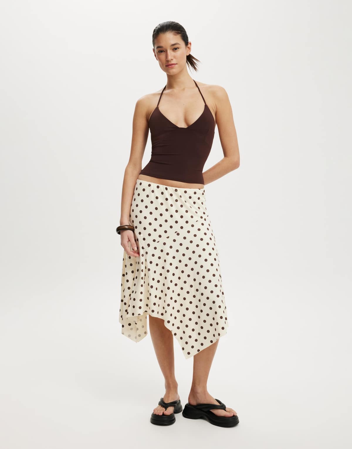 Cotton:On Sandy midi skirt in multi