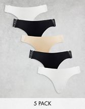 Tommy Hilfiger 3 pack thong in navy white and red | ASOS