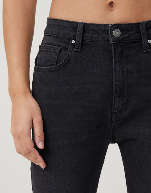 Cotton:On Slim straight jean in black