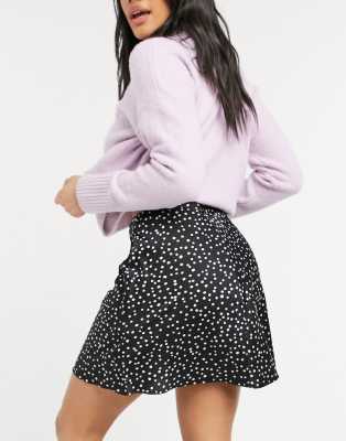 cotton on polka dot skirt