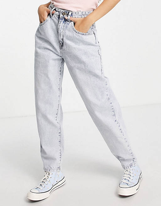 Cotton:On slouchy mom jeans in bleach wash