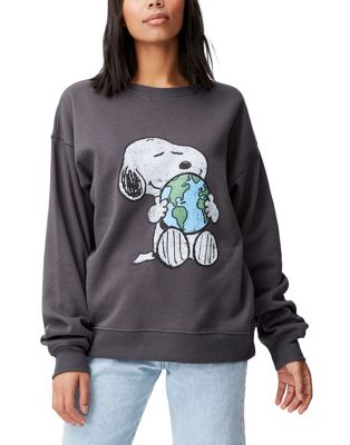 Cotton:On snoopy sweater in grey