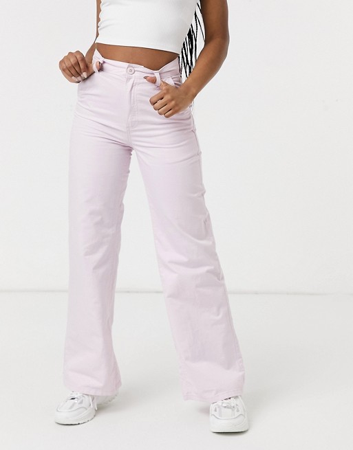 Cotton:On straight leg trouser in pink