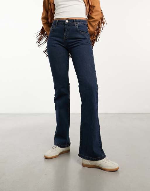 Cotton On stretch bootleg jean in blue