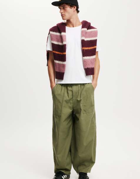 Cotton:On Super baggy balloon pant in military - view 1