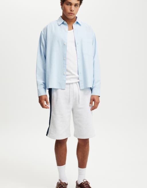 Cotton:On Super baggy fleece short in grey