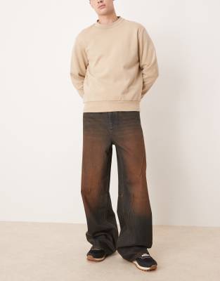 Cotton:On Super baggy jean in brown