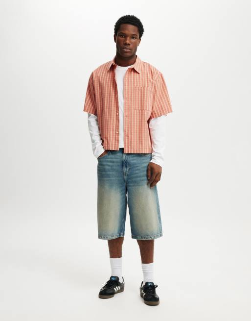 Cotton:On Super baggy jort in vertigo blue