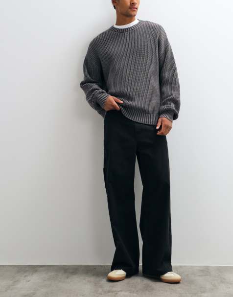 CottonOn super baggy trouser in onyx - view 1