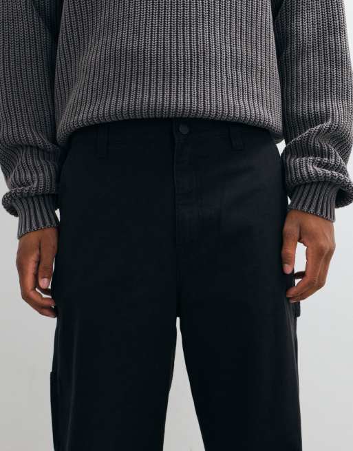 CottonOn super baggy trouser in onyx, 4 of 5