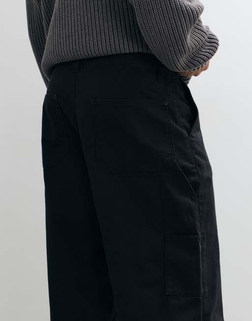 CottonOn super baggy trouser in onyx, 5 of 5