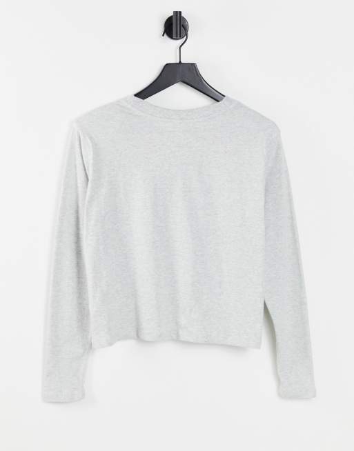Cotton:On - Sweat à épaulettes - Gris chiné, 2 de 4