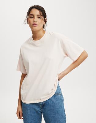 Cotton:On Cotton:On The boxy oversized tee in pink