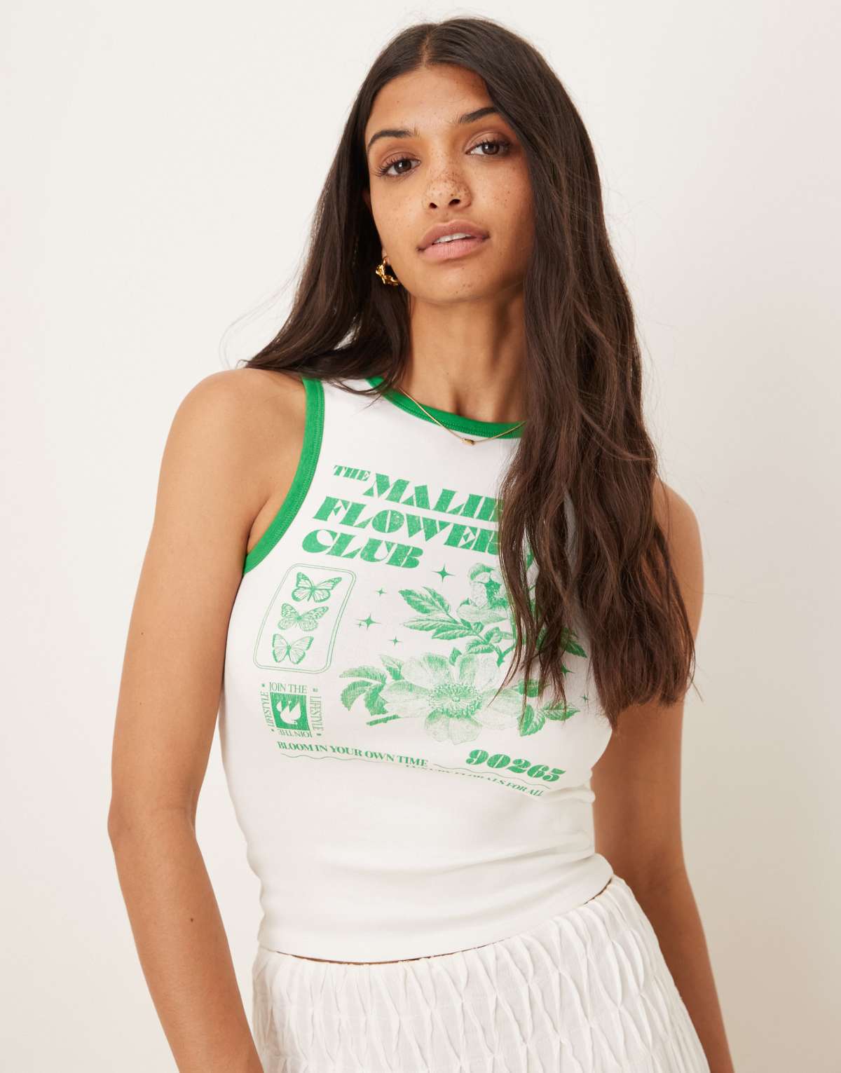Cotton:On The graphic tank in white