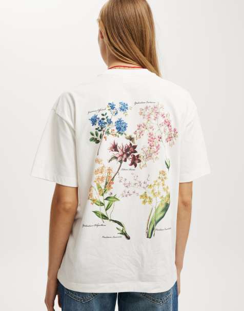 Cotton:On The lcn boxy graphic tee in white - view 1