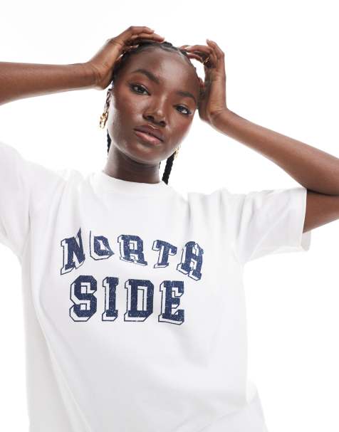 Cotton:On The premium boxy graphic tee in white - view 1