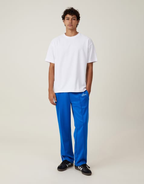 Cotton:On Tricot track pant in skydiver blue - view 1