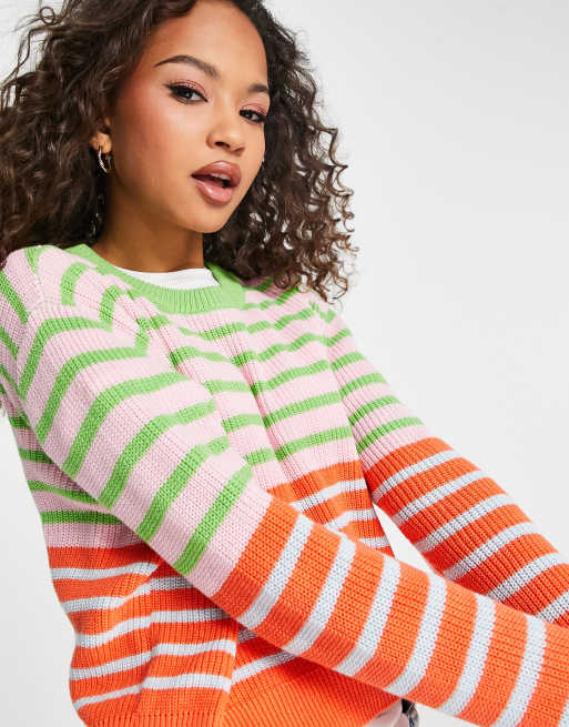 Cotton On Trui in pastelkleuren met kleurverloop ASOS